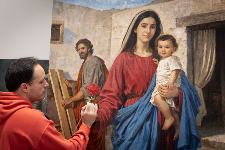 Painting Mary, Mother of Fairest Love: Q&A Raúl Berzosa